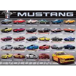Eurographics Ford Mustang Evolution Jigsaw Puzzle Multicolored 1000 pc