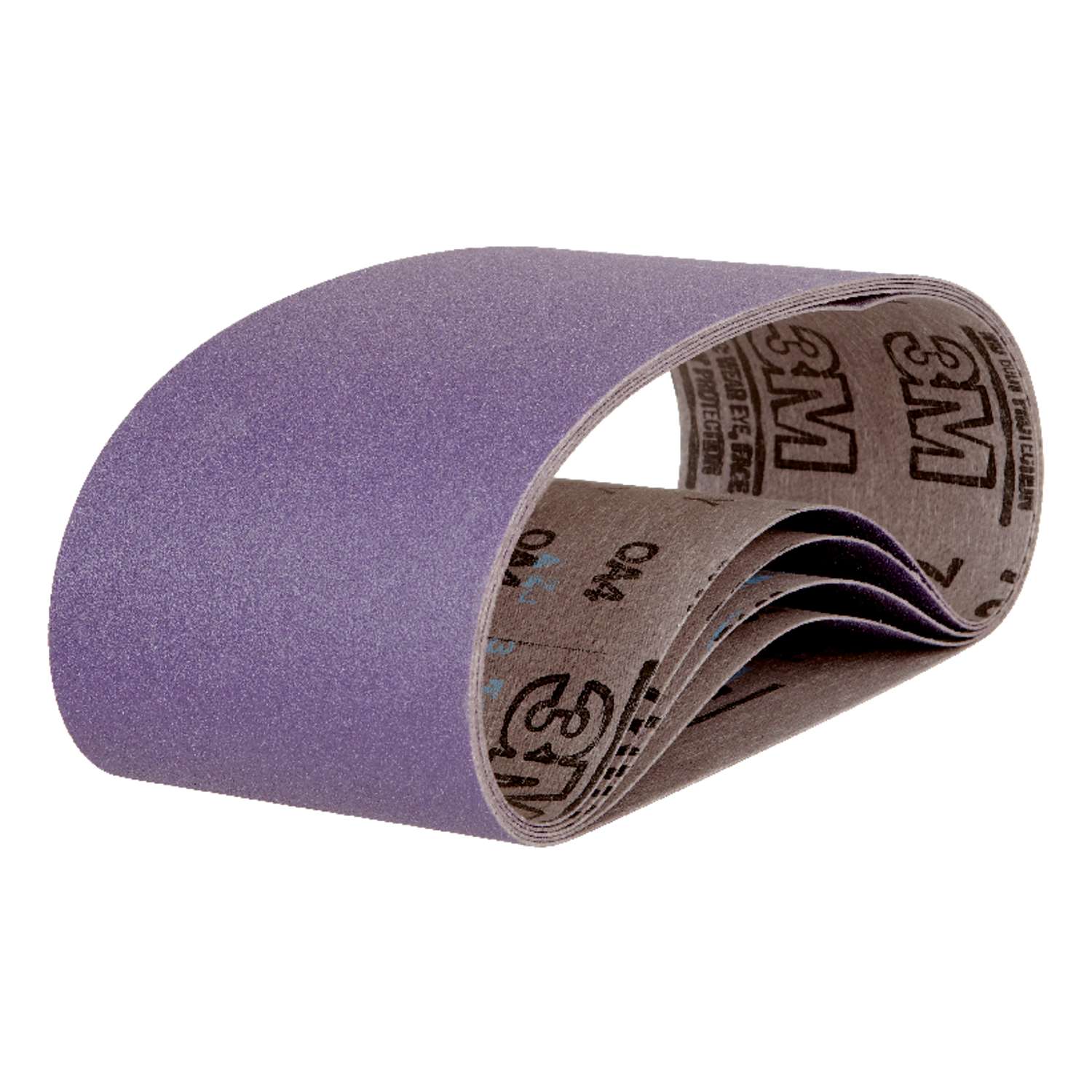 3M 24 inch in. L X 4 in. W Ceramic Sanding Belt 100 Grit Medium 5 pc