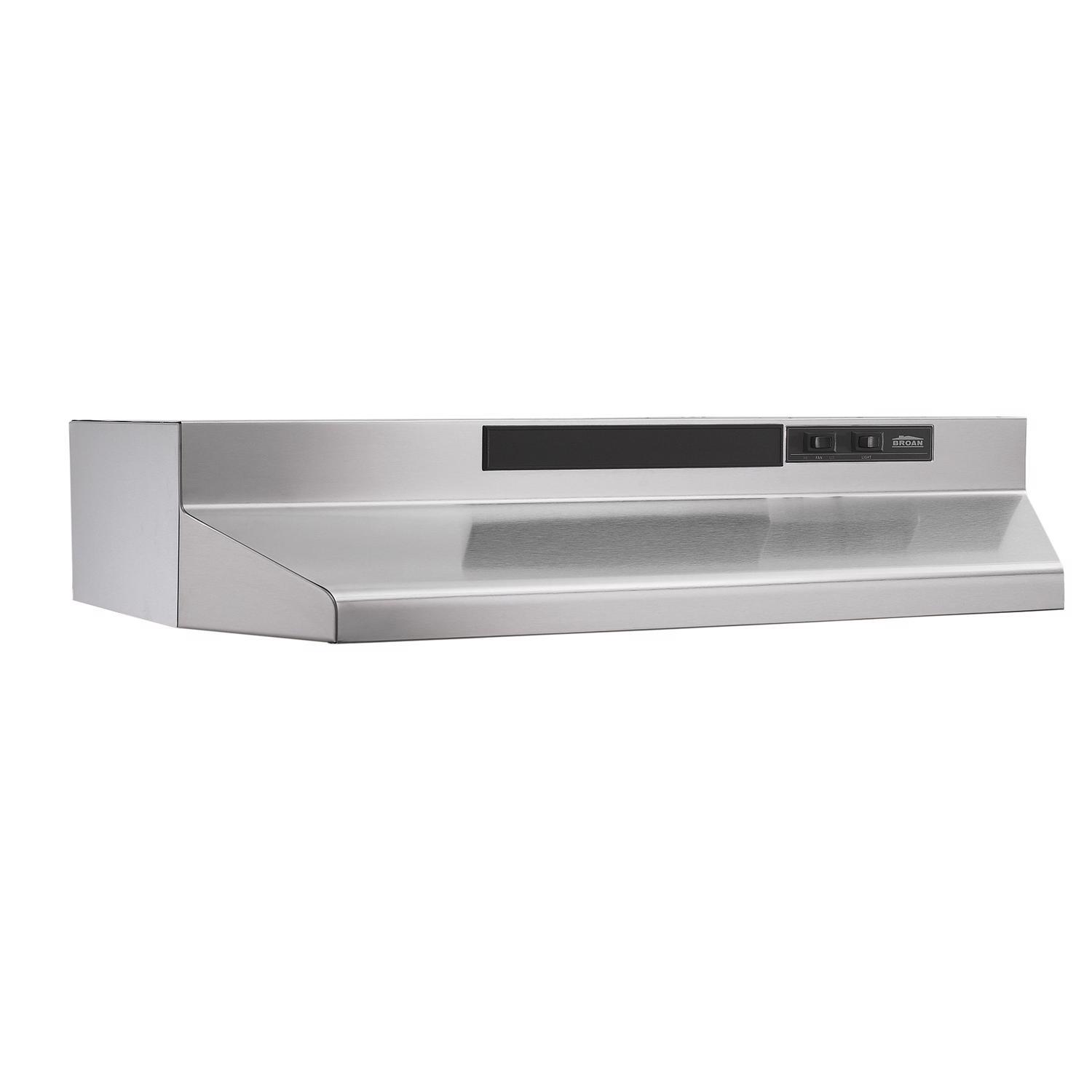 Photos - Cooker Hood Broan NuTone 30 in. W Silver Range Hood F403004 