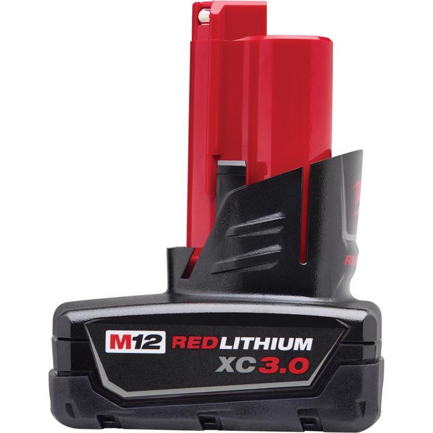 Photos - Power Tool Battery Milwaukee M12 RedLithium XC 3 Ah Lithium-Ion High Capacity Battery Pack 1 
