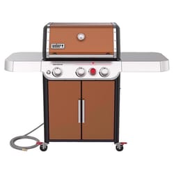 Weber Genesis E-325s 3 Burner Natural Gas Grill Copper