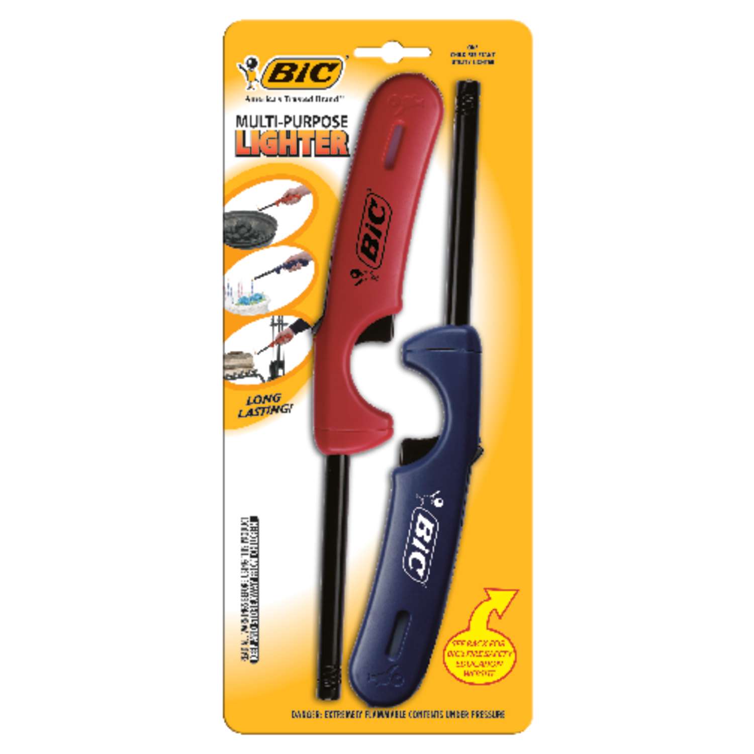 Bic Utility MultiPurpose Lighter 2 pk Ace Hardware