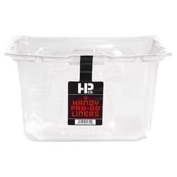 Handy Pro-Go 13 in. W X 13 in. L Clear Polystyrene Rigid Bucket Liner