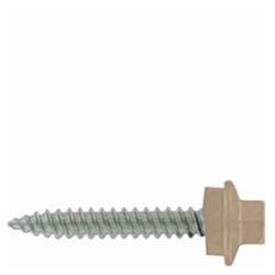 Grip-Rite Pro-Twist No. 9 Sizes X 1 in. L Hex Hex Head Screws w/Washers 1 lb 115 pk