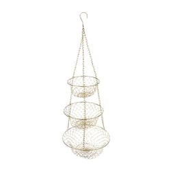 Fox Run Iron Hanging Wire Basket
