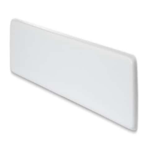 Arstar Cultured Marble Side Splash 22 in. W X 1 in. D White - Ace Hardware