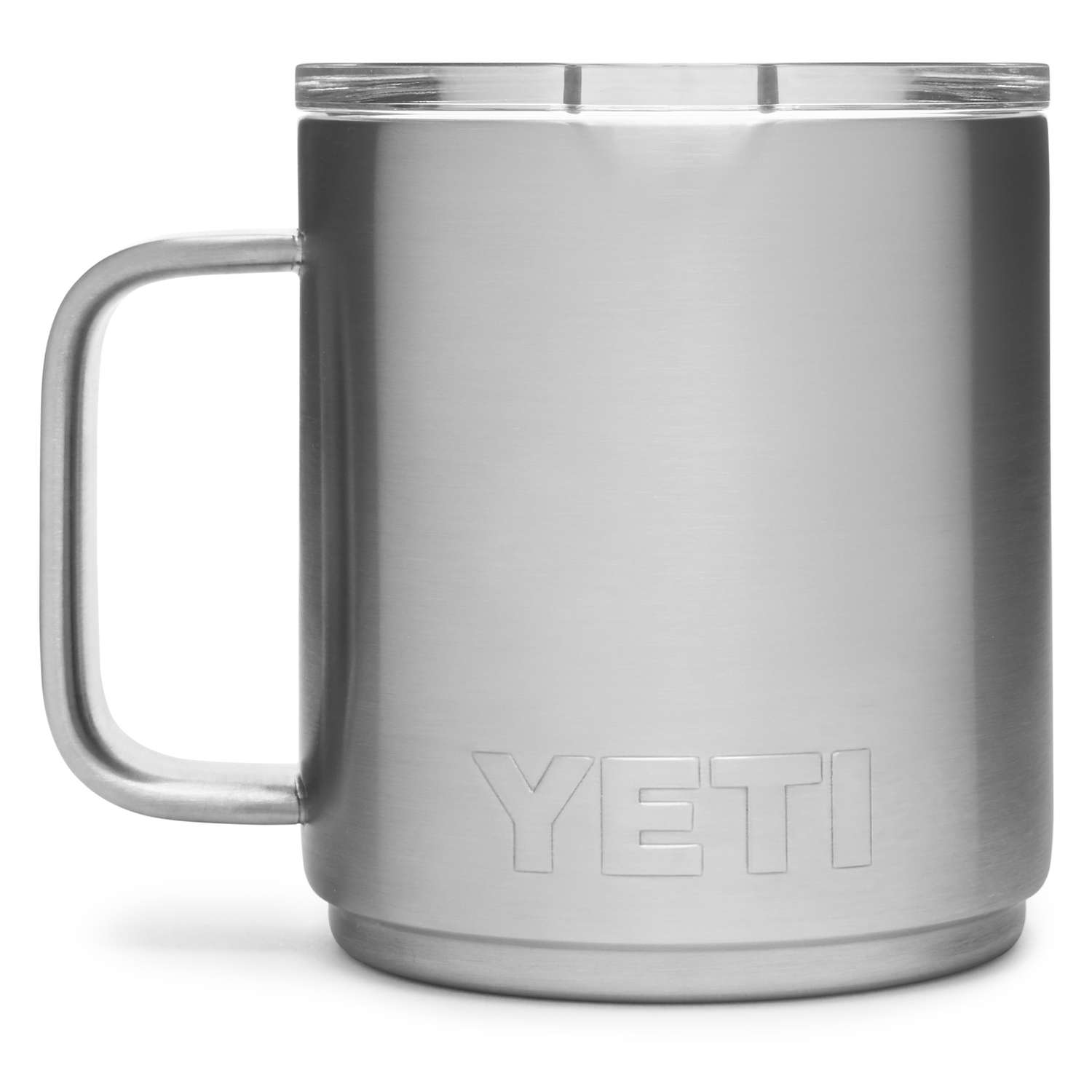 yeti mug silver