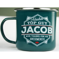 Top Guy Jacob 14 oz Multicolored Steel Enamel Coated Mug 1 pk