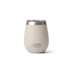 YETI Rambler 10 oz Cape Taupe BPA Free Wine Tumbler with Lid