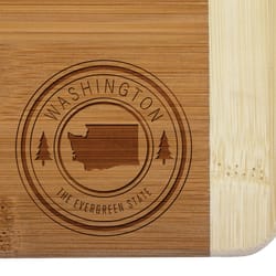 Totally Bamboo 8 in. L X 5.75 in. W X 0.59 in. Bamboo Cutting Board