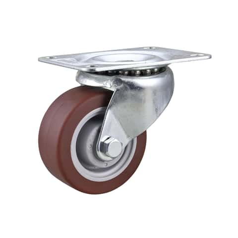 Projex 3 in. D Swivel Hard Rubber Rigid Caster 210 lb 1 pk - Ace Hardware