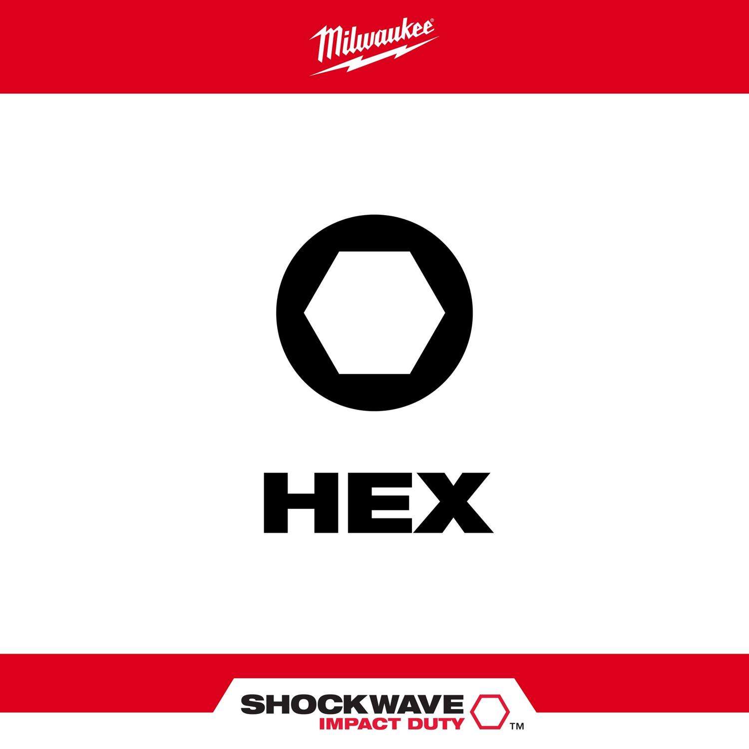 Milwaukee hex deals bit socket set