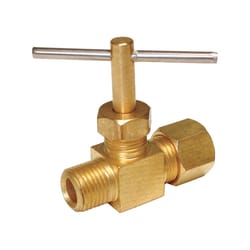 Dial Brass Straight Needle Valve