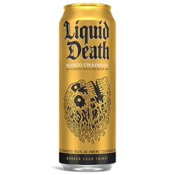 Liquid Death Mango Sparkling Spring Water 19.2 fl. oz. 1 pk