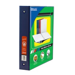 Bazic Products 1-1/2 in. W X 10.39 in. L 3-Ring View Binder