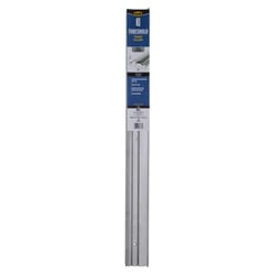 M-D Building Products 0.75 in. H X 3.38 in. W X 36 in. L Aluminum/Vinyl Low Threshold Silver