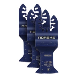 Norske Uni-Fit 1-1/4 in. Bi-Metal Power Curve Flush Cut Blade Nail-Embedded Wood 3 pk