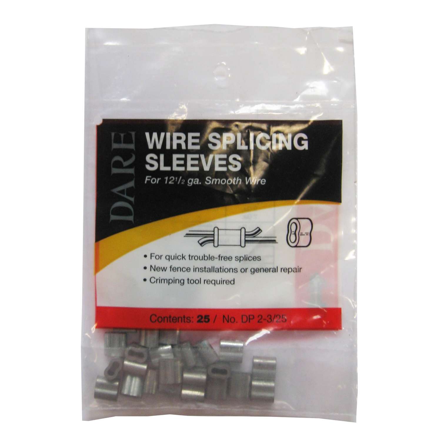Dare Wire Splicing Sleeve Silver Ace Hardware