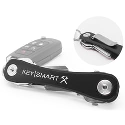 KeySmart Aluminum Black/Silver Key Holder