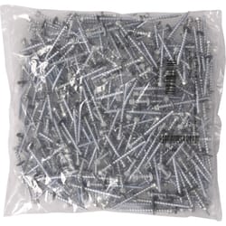 HILLMAN No. 10 X 2.5 in. L Hex Drive Washer Head Roofing Screws 250 pk
