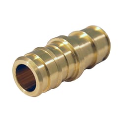 Apollo 1/2 in. Expansion PEX in to X 1/2 in. D Barb Brass Straight Coupling