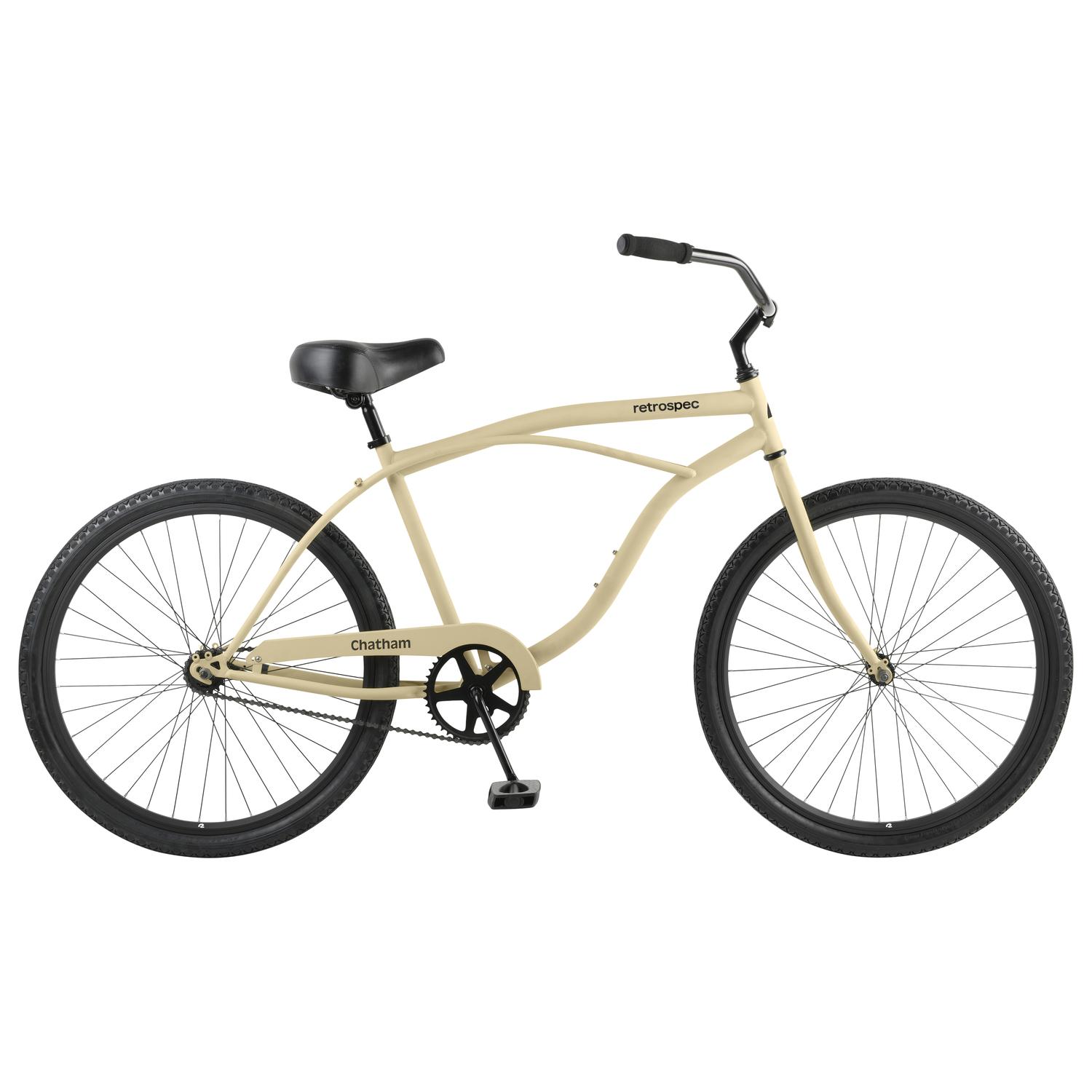 Retrospec Chatham Men 26 in. D Cruiser Bicycle Matte Sand Sansujyuku sansujyuku.com