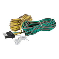 CURT 4 Flat Trailer Wiring Connector 20 ft.