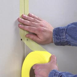 Saint-Gobain ADFORS FibaTape 300 ft. L X 1-7/8 in. W Fiberglass Mesh Yellow Self Adhesive Drywall Jo