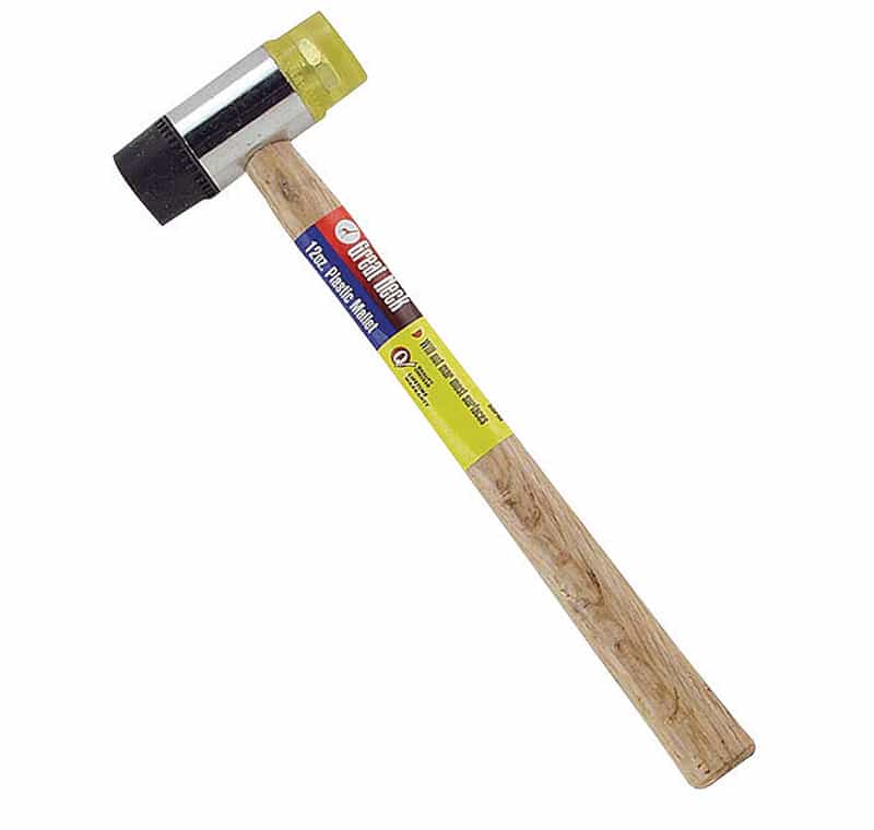 Great Neck 12 oz. Rubber/Plastic Head Mallet Ace Hardware