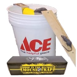 Drop In The Bucket, INC. Medium Multiple Catch Animal Trap Set For Mice/Voles/Ground Squirrels/Rats