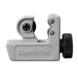 Superior Tool 5/8 in. Tube Cutter Black/Gray 1 pk