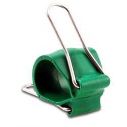 GadgetKlip 2.5 in. D X 1.75 in. L Green Plastic Cable Management Clip