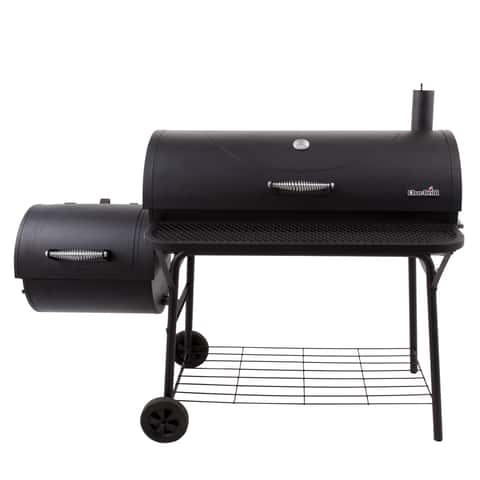 American Gourmet Charcoal Offset Smoker Black Ace Hardware