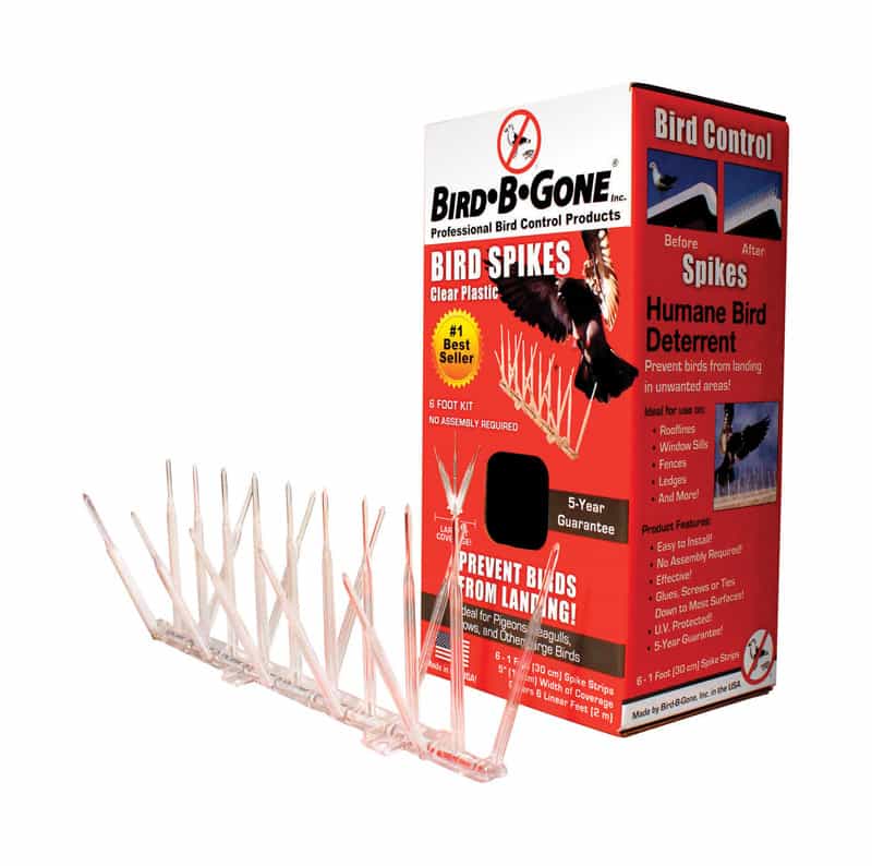 BirdBGone Bird Repelling Spikes For Assorted Species 1 Ace Hardware