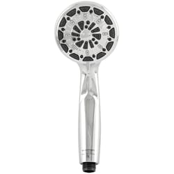 PlumbCraft Chrome ABS 6 settings Handheld Showerhead 2 gpm