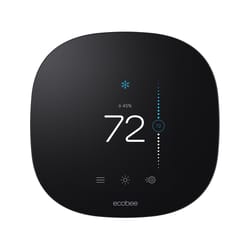 ecobee 3 Lite Built In WiFi Heating and Cooling Touch Screen Smart-Enabled Thermostat