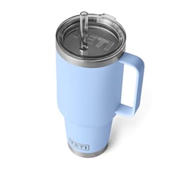 YETI Rambler 42 oz Big Sky Blue BPA Free Straw Mug