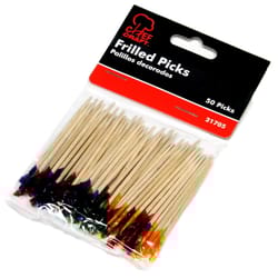 Chef Craft Assorted Wood Frilled Picks