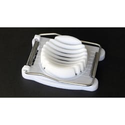 Chef Craft White Plastic Egg Slicer