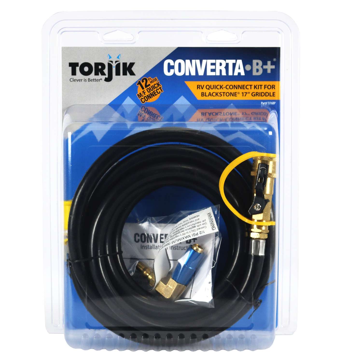 Torjik Blackstone 12 ft. L Propane Connection Kit 1 pk Ace Hardware