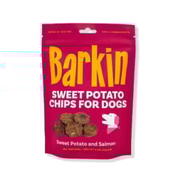 Barkin Sweet Potato and Salmon Grain Free Treats For Dogs 4 oz