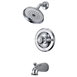 Delta Monitor 1-Handle Polished Chrome Tub and Shower Faucet
