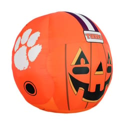 Sporticulture College 4 ft. LED Clemson Tigers Jack-O-Helmet Inflatable