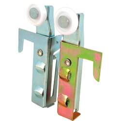 Prime-Line 7/8 in. D X 1/4 in. L Mill Nylon/Steel Sliding Pocket Door Roller Assembly 1 pk