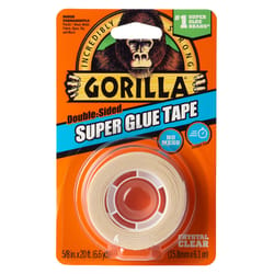 Gorilla Super Glue 20 in. L X 5/8 in. W Double-Sided Tape