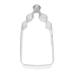 R&M International Baby Bottle 2 in. W X 4 in. L Cookie Cutter Silver 1 pc