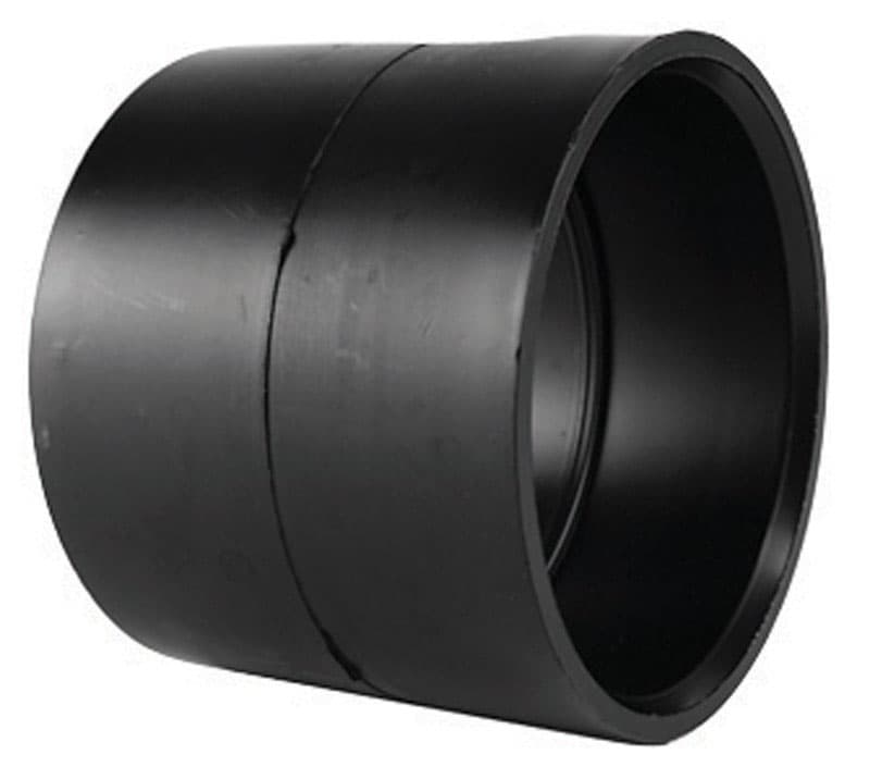 ABS001000600 Charlotte Pipe 1-1/2 in. Hub X 1-1/2 in. D Hub ABS sku ABS001000600