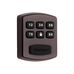 Kwikset Venetian Bronze Metal Electronic Deadbolt