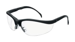 MCR Safety Klondike Safety Glasses Clear Lens Black Frame 1 pc