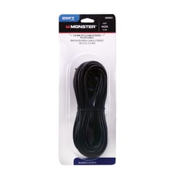 Monster Just Hook It Up 25 ft. L Stereo Plug Cable 3.5 mm